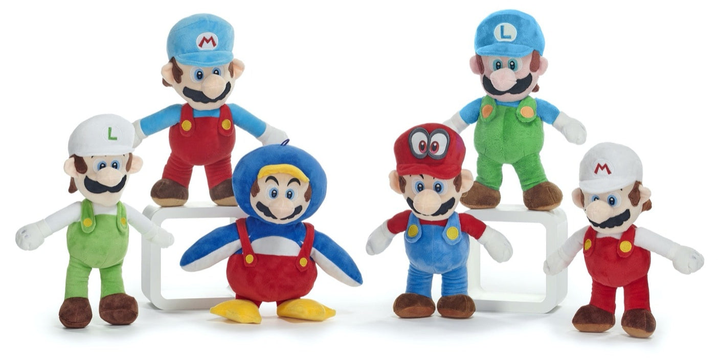 Super Mario - Ice Luigi Plush