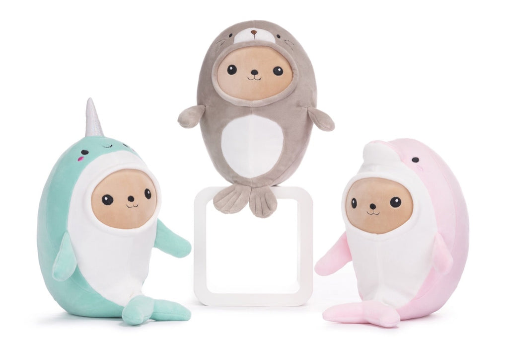 Kawaii Kuties Bear Costume Dolphin Plush