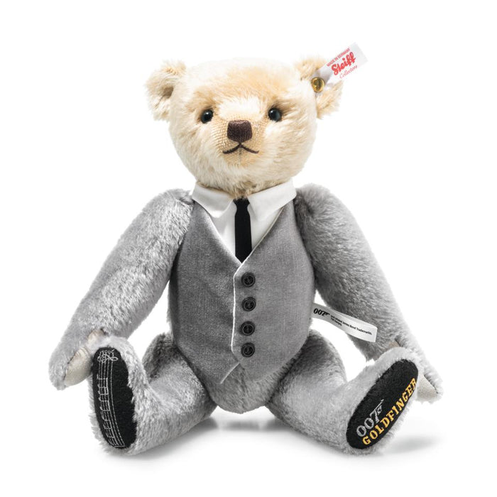 Steiff James Bond Goldfinger Musical Teddy Bear