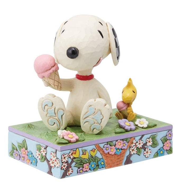 A Summertime Treat (Snoopy Eating Ice Cream)