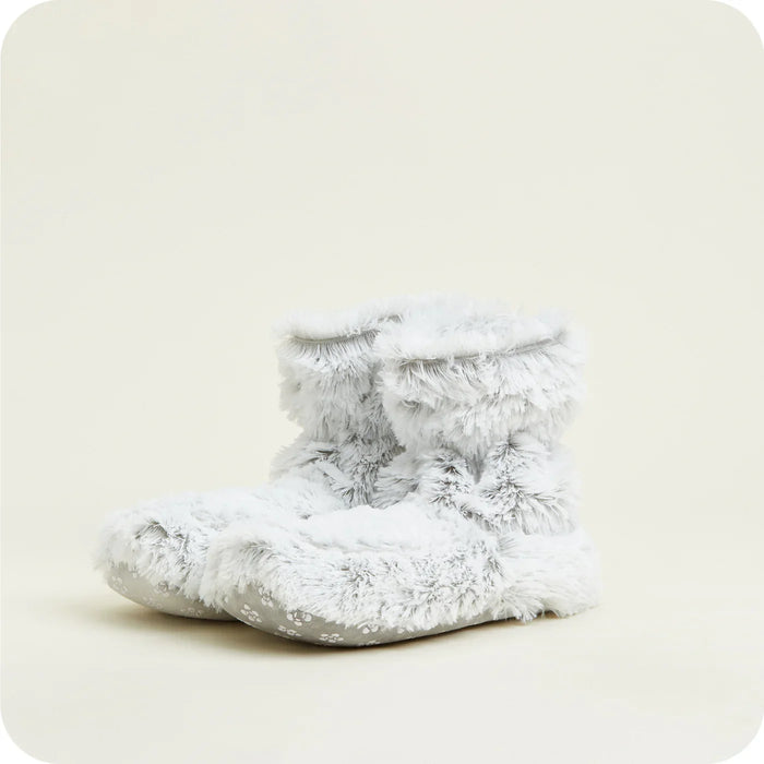 Warmies® Marshmallow Grey Boots
