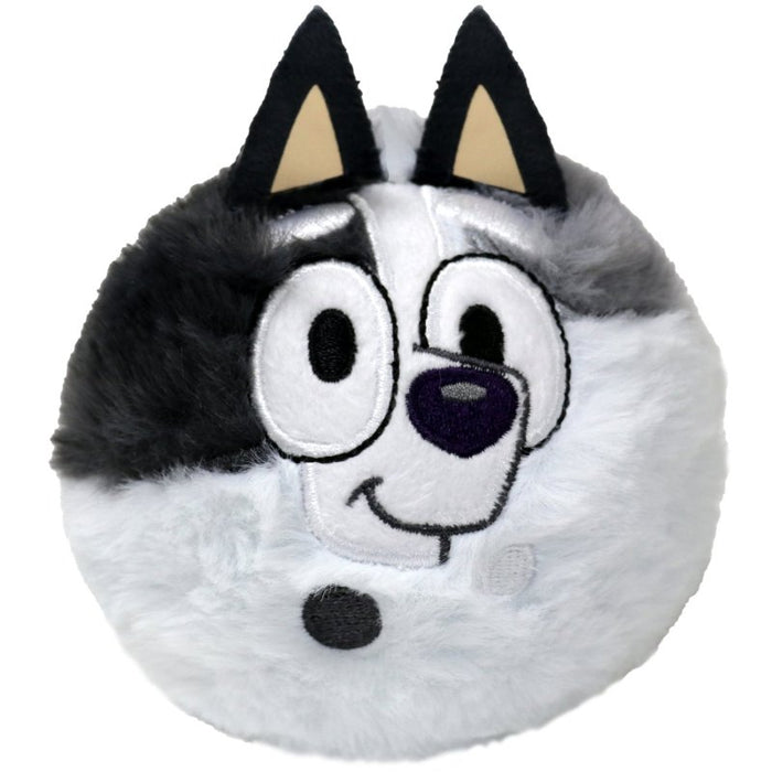 Bluey Muffin Soft Toy – Ty Bouncers Plush – 8cm Round – Collectible Kingdom