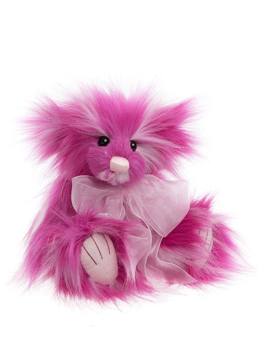 Charlie Bears Raspberry Cupcake Plush Bear – 23cm Collectible Bear