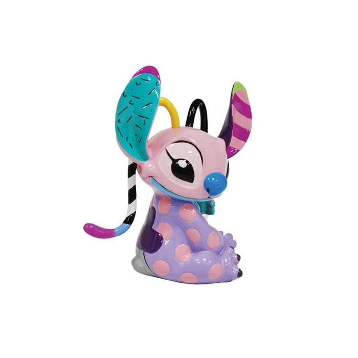 Disney Britto Angel Mini Figurine – Hand-Painted Enesco Collectible with Pop Art Design.