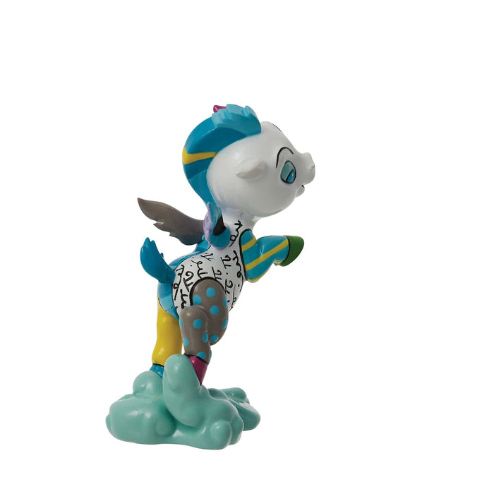 Back view of Disney Britto Baby Pegasus Mini Figurine – A pop-art-inspired collectible from Hercules.