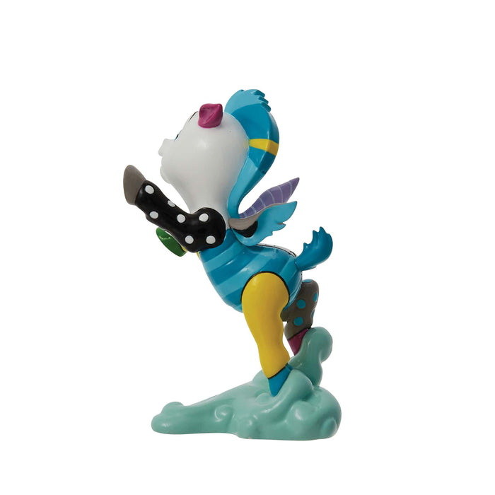 Side view of Disney Britto Baby Pegasus Figurine – Featuring vibrant colors and artistic details.