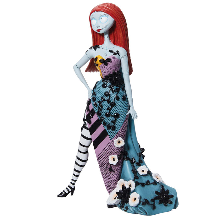 Botanical Sally Figurine – Disney Showcase by Enesco, hand-painted collectible featuring Sally surrounded by gothic floral details.