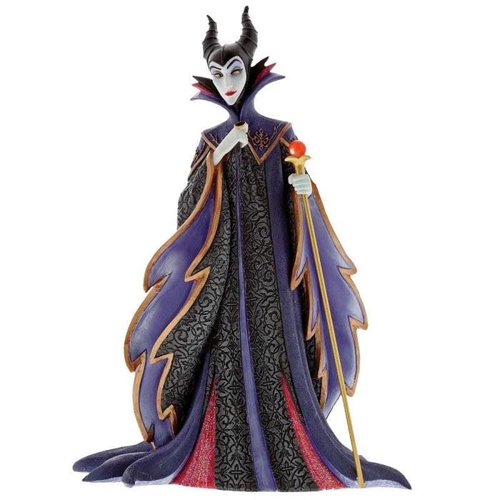 Maleficent Figurine – Disney Showcase by Enesco, hand-painted collectible featuring Maleficent in her iconic villainous pose.