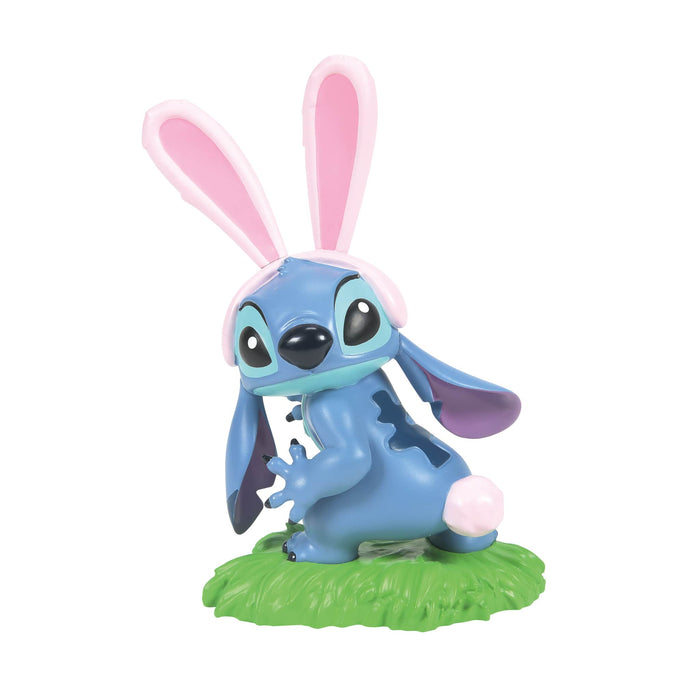 Stitch Easter Moment Figurine – Disney Showcase by Enesco, hand-painted collectible featuring Stitch in a playful Easter-themed design.
