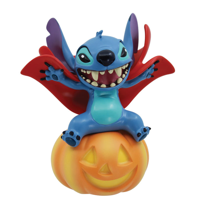 Stitch Halloween Moment Figurine – Disney Showcase by Enesco, hand-painted collectible featuring Stitch in a playful Halloween costume.