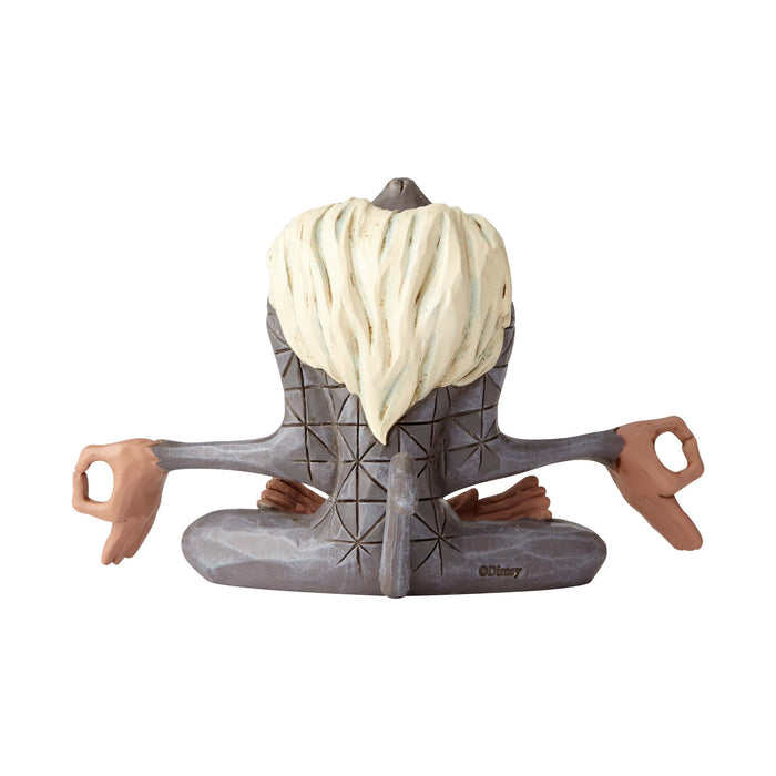 Side view of Rafiki Mini Figurine – Enesco Disney Traditions by Jim Shore, featuring intricate folk-art details.