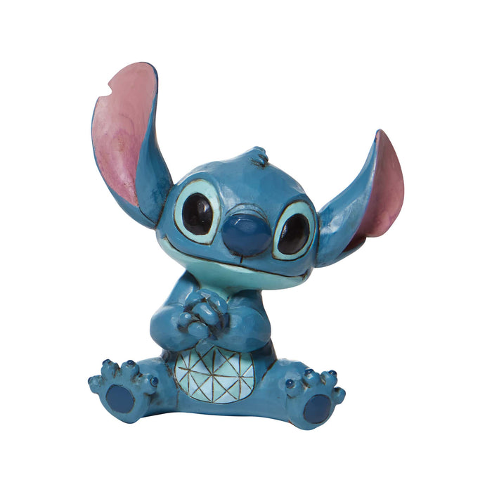 Stitch Mini Figurine – Enesco Disney Traditions by Jim Shore, hand-painted collectible from Lilo & Stitch.