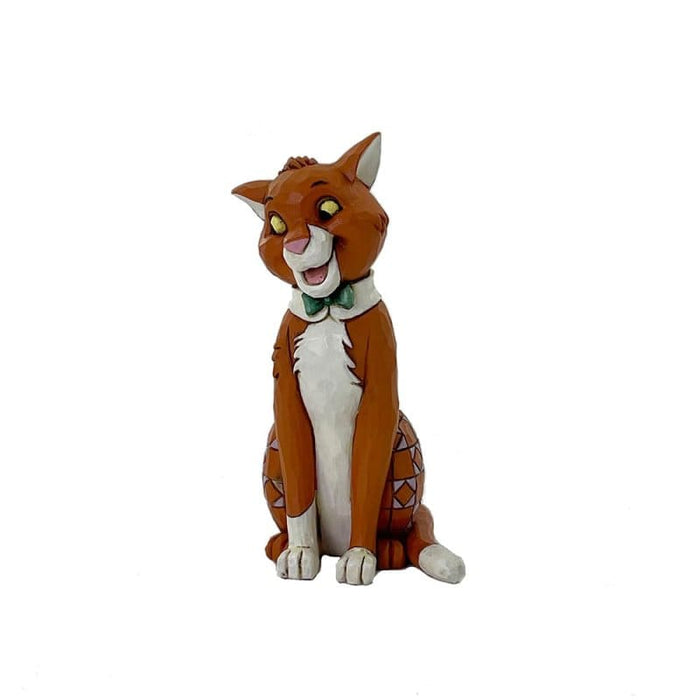 Thomas O'Malley Mini Figurine – Enesco Disney Traditions by Jim Shore, hand-painted collectible featuring Thomas O'Malley from The Aristocats.