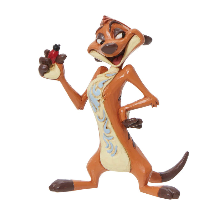 Timon Mini Figurine – Enesco Disney Traditions by Jim Shore, hand-painted collectible from The Lion King.