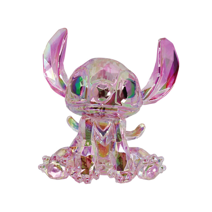 Licensed Angel Facet Figurine – Enesco Disney Facets Collection, featuring a crystal-like design of Angel from Lilo & Stitch.
