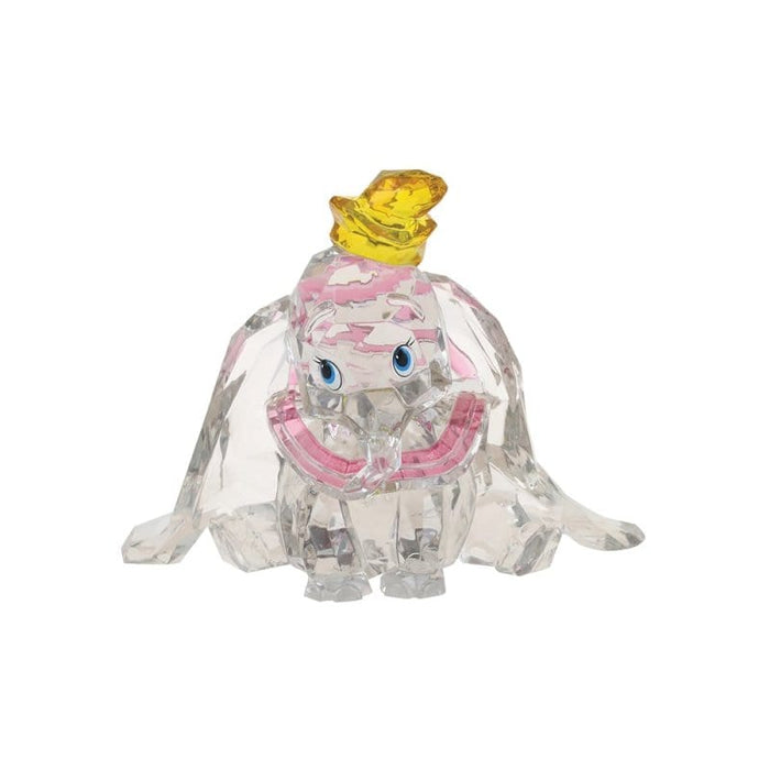 Licensed Dumbo Facet Figurine – Enesco Disney Facets Collection, featuring a crystal-like design of Dumbo.