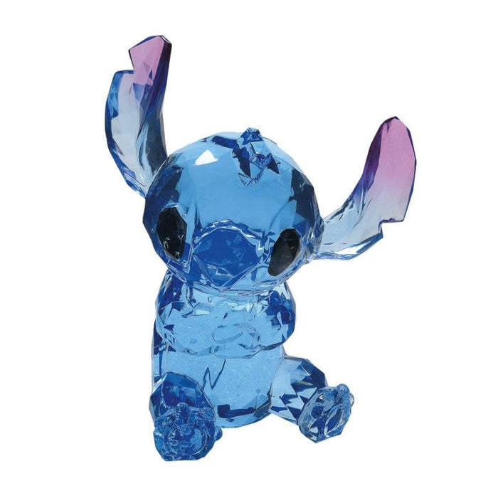 Licensed Large Stitch Facet Figurine – Enesco Disney Facets Collection, featuring an oversized crystal-like design of Stitch