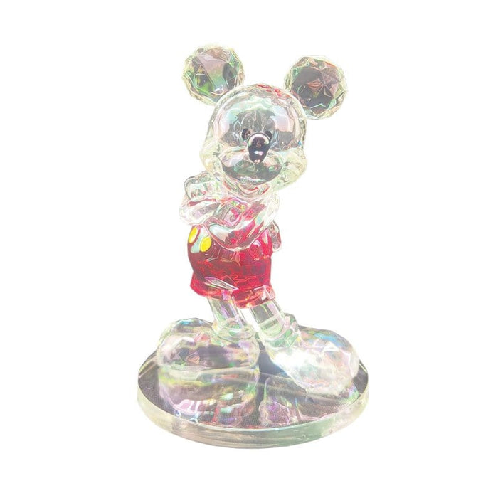 Licensed Mickey Mouse Facet Figurine – Enesco Disney Facets Collection, featuring a crystal-like design of Mickey Mouse.
