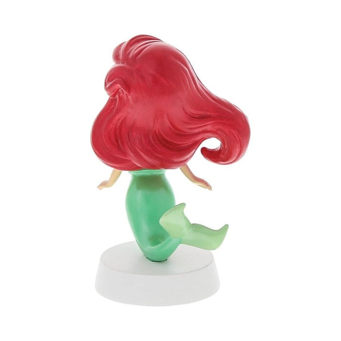 Back view of Ariel Mini Figurine – beautifully crafted Disney figurine of The Little Mermaid.