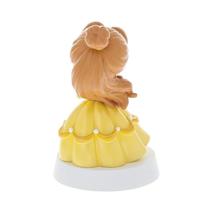 Back view of Belle Mini Figurine – beautifully crafted Disney figurine with flowing dress detail.