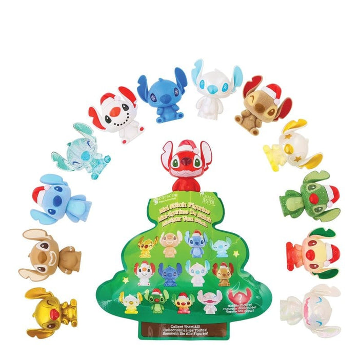 Assorted Christmas Stitch mini figurines from Grand Jester Studios blind bags.