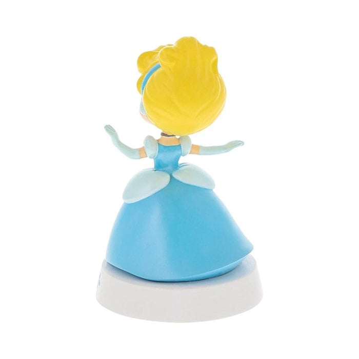 Back view of Cinderella Mini Figurine – beautifully detailed Disney Princess figurine.