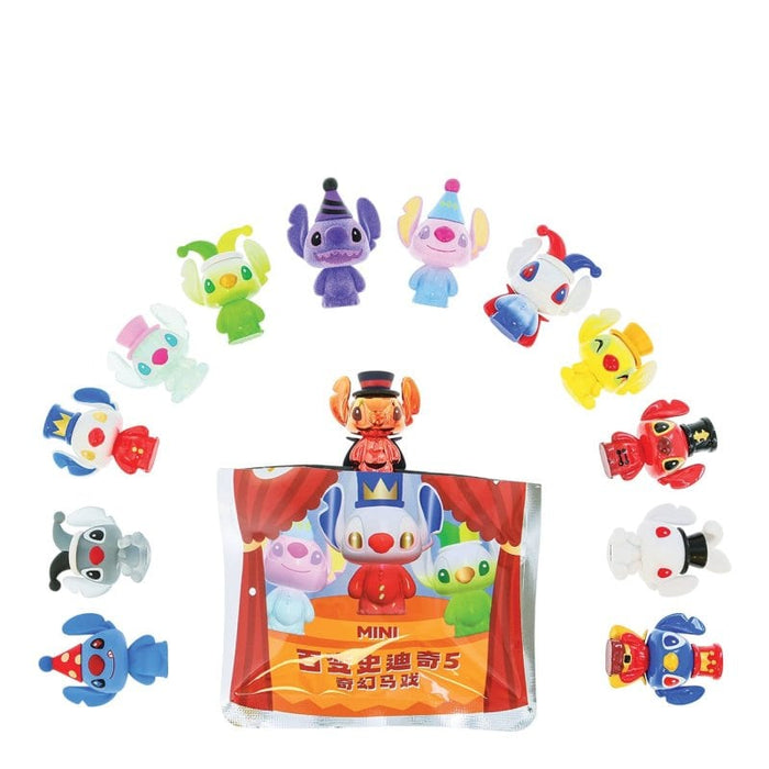 Assorted Circus Stitch figurines from Circus Stitch Blind Bag – Grand Jester Studios.