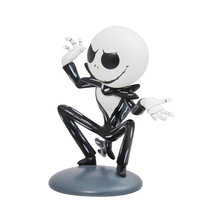 Side view of Jack Skellington Mini Figurine – featuring intricate sculpted details.