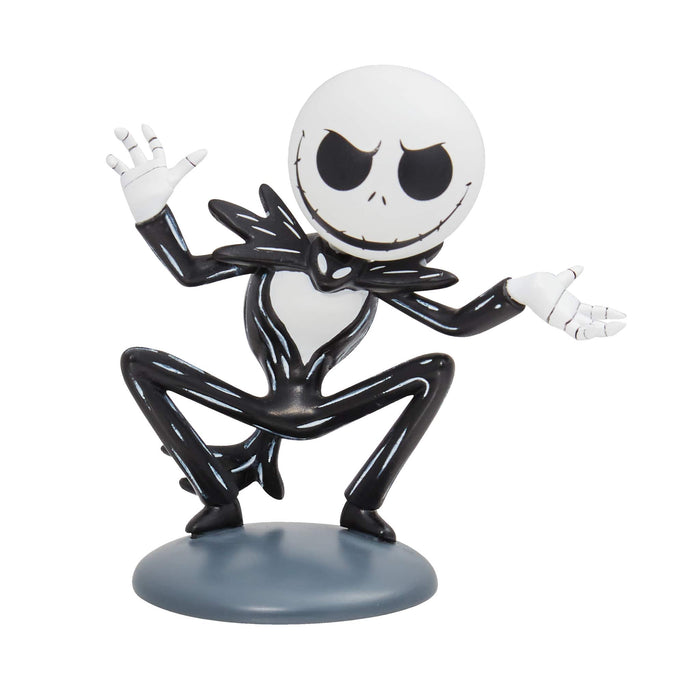 Grand Jester Studios Jack Skellington Mini Figurine – Disney collectible, hand-painted sculpture.
