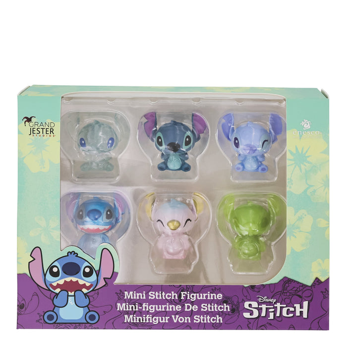 Grand Jester Studios Mini Stitch 6 Pack – Disney collectible figurine set.
