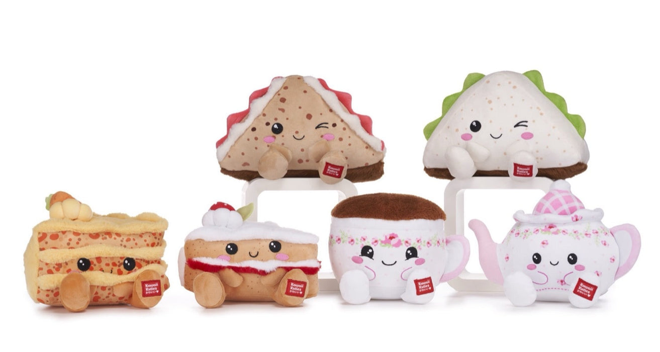 Kawaii Kuties Carrot Cake Slice Plush Toy – Afternoon Tea Collection – 19cm
