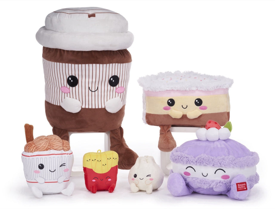 Kawaii Kuties Hot Chocolate Cup Plush – 30cm Brown & White Soft Toy