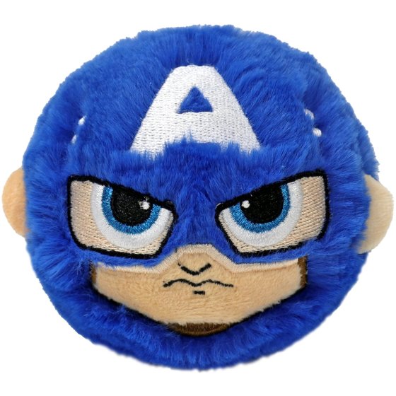 Captain America Soft Toy – Marvel Ty Bouncers Plush – 8cm – Collectible Kingdom