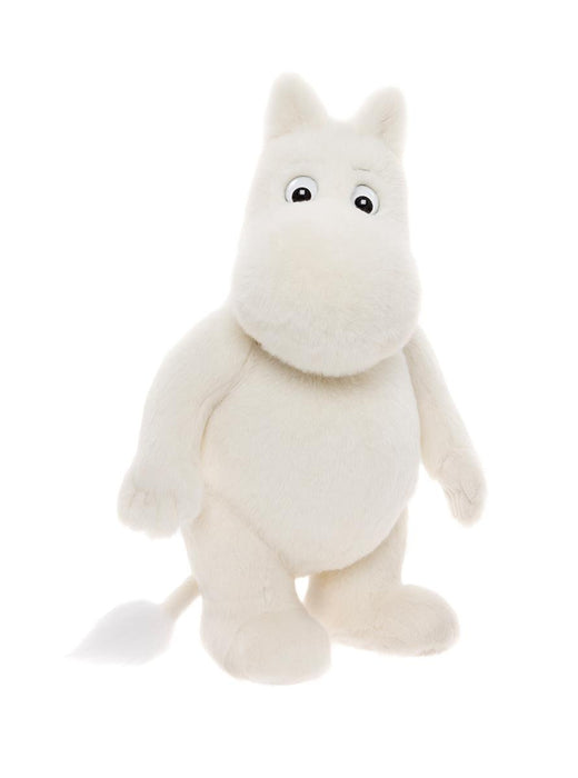 Moomintroll plush bear by Charlie Bears, ultra-soft white limited edition Moomin collectible