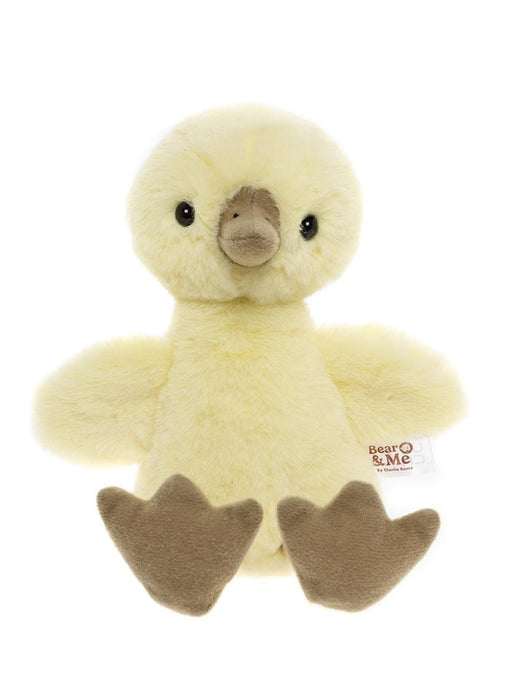 Waddle Duckling Plush Toy Front View – Bear & Me by Charlie Bears