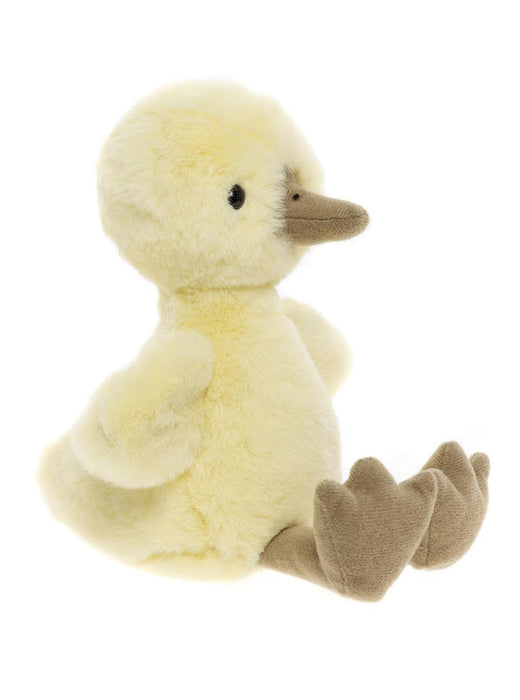 Waddle Duckling Side Profile – Buttercup Yellow Plush Duck