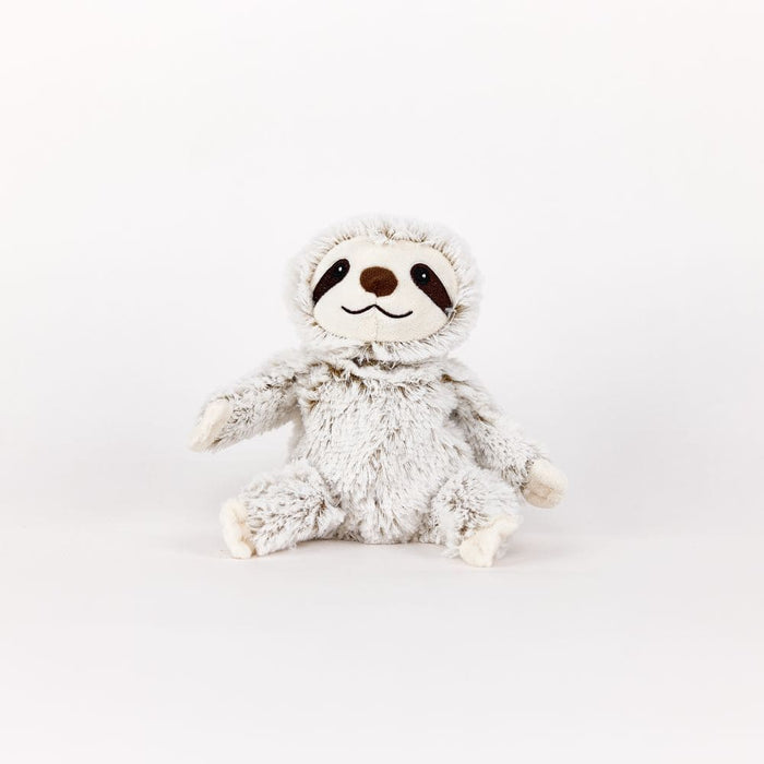Warmies Mini Marshmallow Sloth Plush Toy Front View