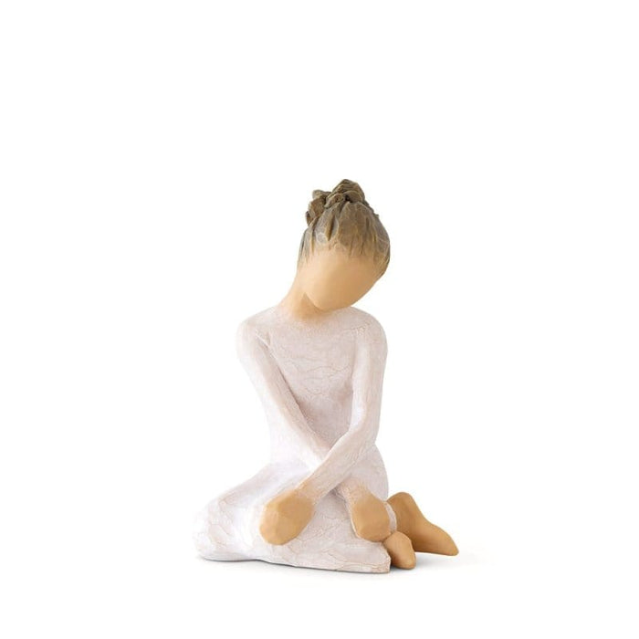 Willow Tree Serenity Figurine by Susan Lordi – hand-painted resin sculpture of peace and mindfulness