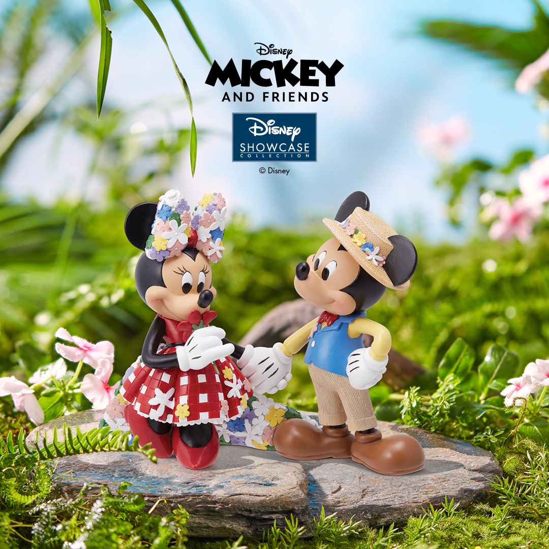 Mickey & Friends Collection - Classic Disney Figurines Featuring Mickey Mouse, Minnie Mouse, Donald Duck, Goofy & Pluto