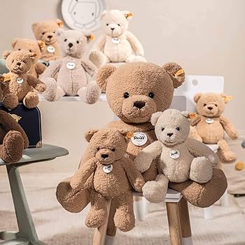 Steiff premium teddy bears featuring classic designs, luxury craftsmanship, and collectible plush quality