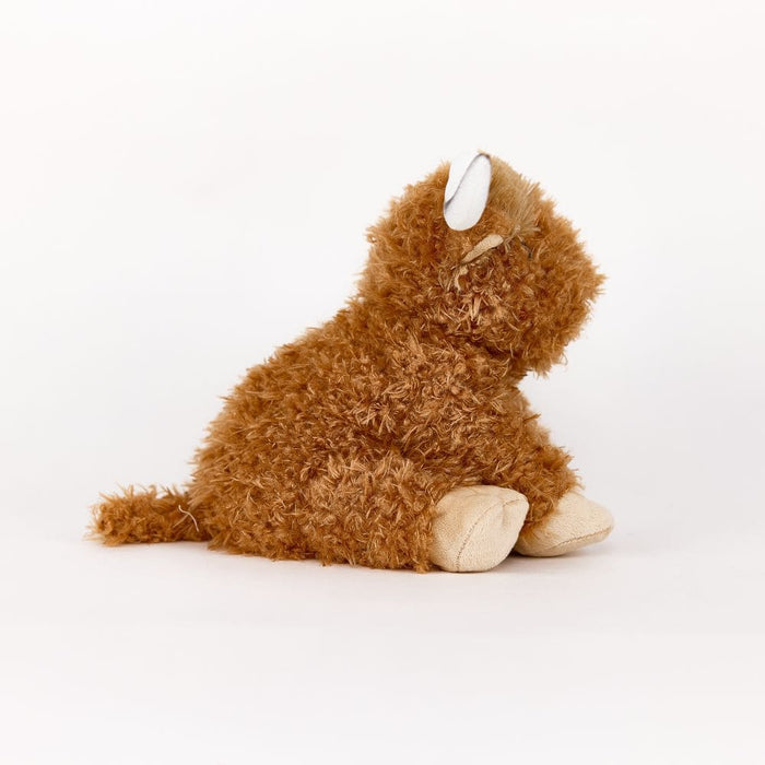 Warmies Curly Highland Cow (Microwavable Soft Toy)