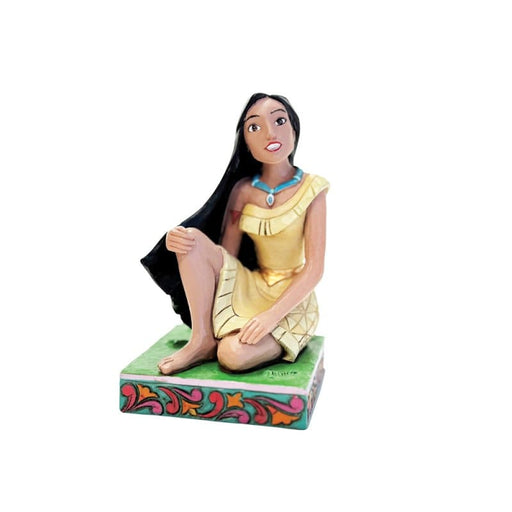 Pocahontas Free Spirit figurine in Jim Shore’s folk art style – Disney Traditions 30th Anniversary collectible