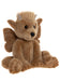 Charlie Bears – Bartizan Gargoyle Plush Toy Front View with Wings and Horns
