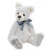 Charlie Bears – Burton Plush Bear with Silver Bow Front View