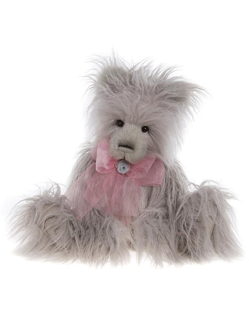 Charlie Bears – Chrissy Plush Bear Front View with Wavy Fur
