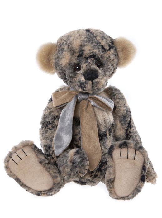 Charlie Bears – JD Teddy Bear Front View in Brown Plush
