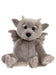 Charlie Bears – Moat Small Grey Gargoyle Plush Front View
