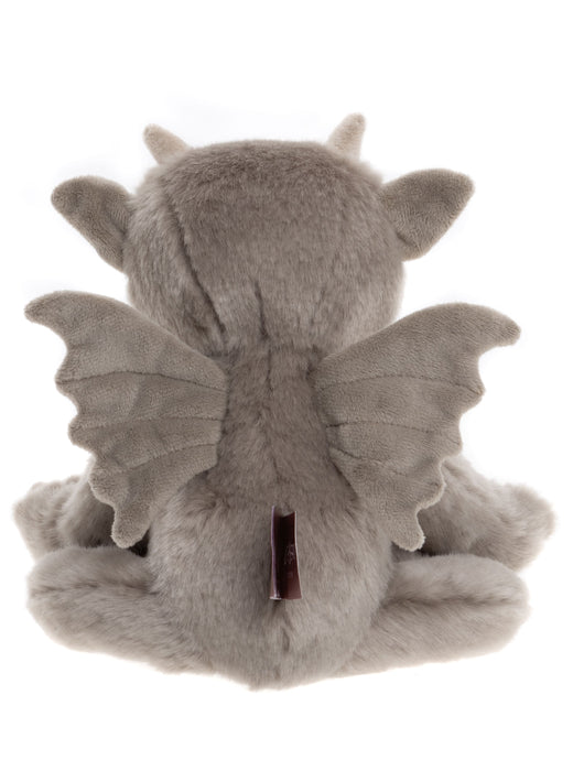 Charlie Bears – Moat Seated Pose in Soft Grey Plush
