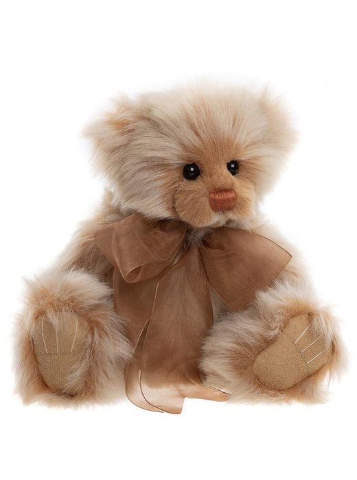 Charlie Bears – Monday Seated Pose with Bow  
