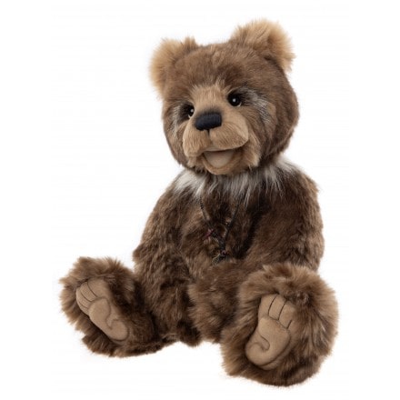 Charlie Bears – Mr Adams Plush Bear Front View
